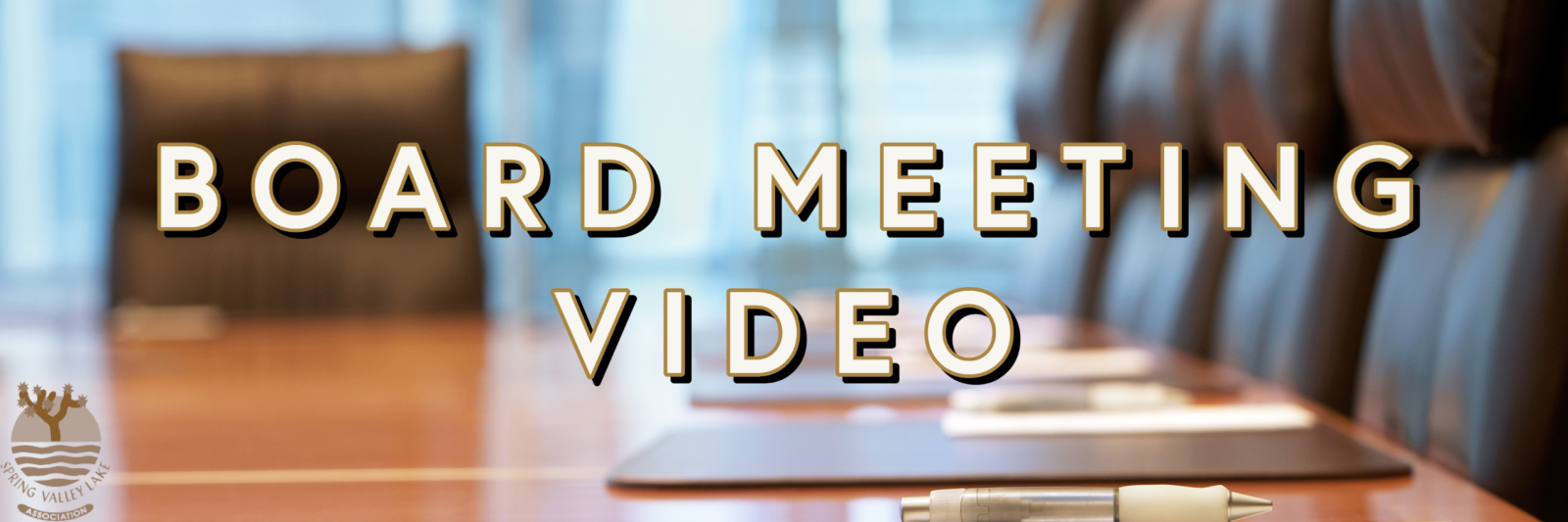 BOD Meeting Video Banner
