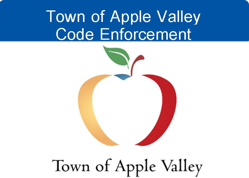 Town of Apple Valley Code Enforcement