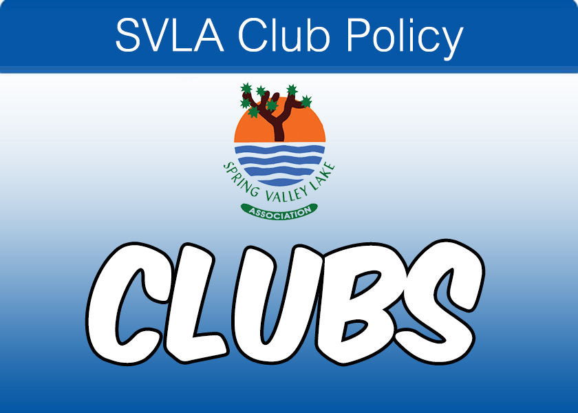 SVLA Club Policy