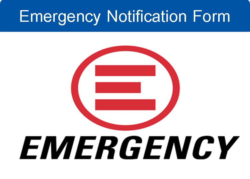 Emergency Notification Form