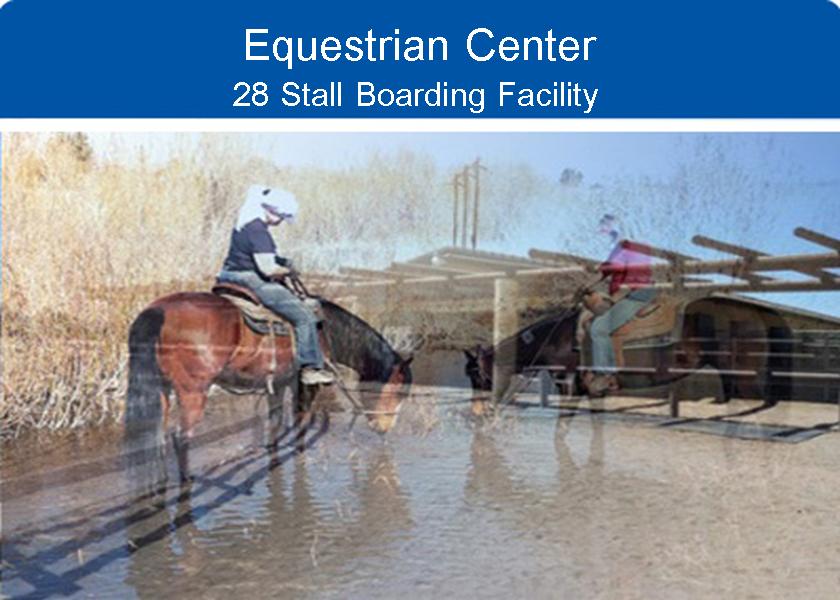 Equestrian Center: 28 Stall Board Facility