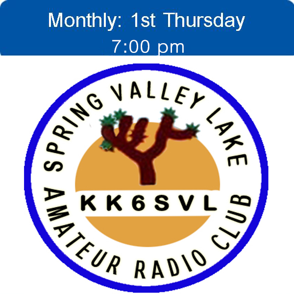 Spring Valley Lake Amatuer Radio Club