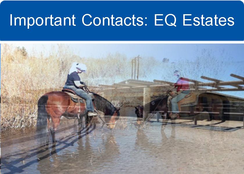 Important Contacts: EQ Estates
