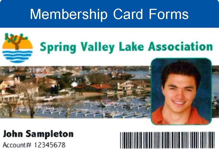 Membership Card Forms