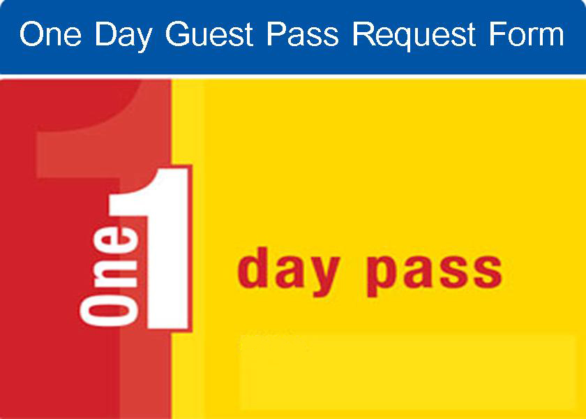 One Day Guest Pass Request Form
