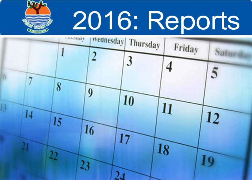 2016: Reports