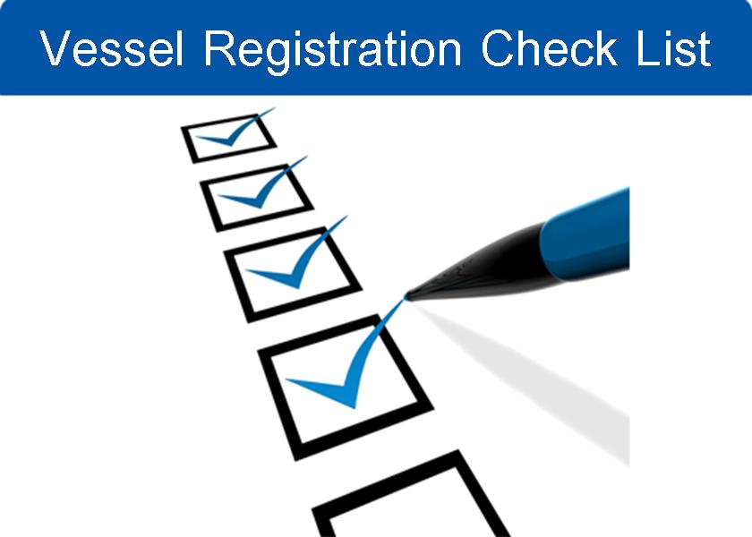 Vessel Registration Check List